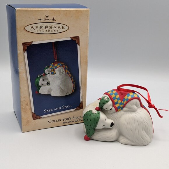 Hallmark Keepsake Ornament Safe and Snug 2002, 2nd in the Collector's Series - Picture 2 of 12